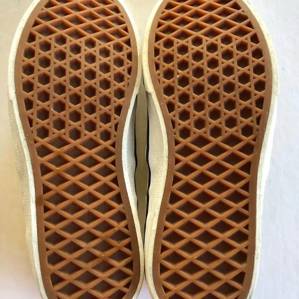 Vans yellow checker